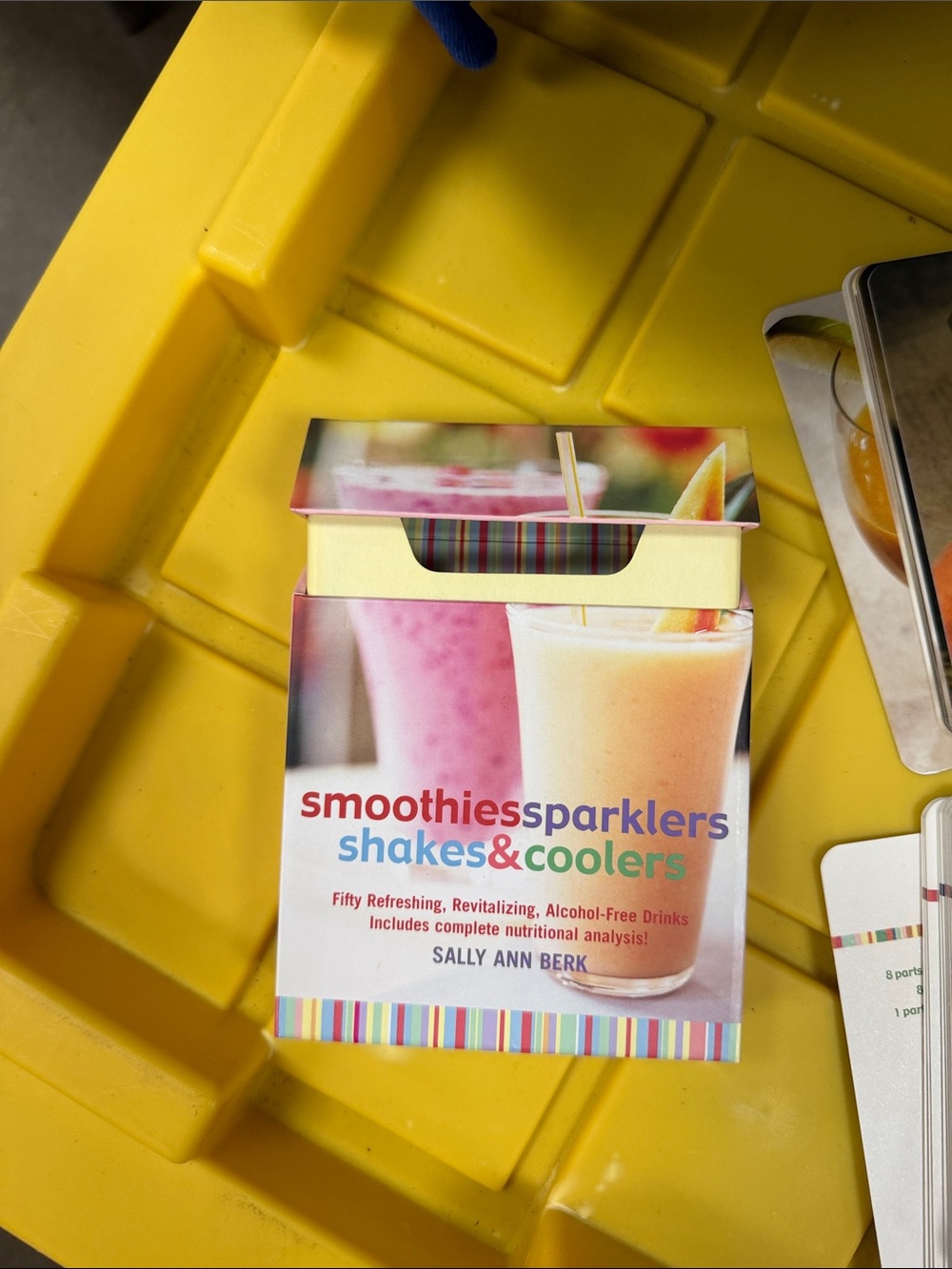 Smoothies Sparklers Shakes & Coolers - recipe cards Multi-Color